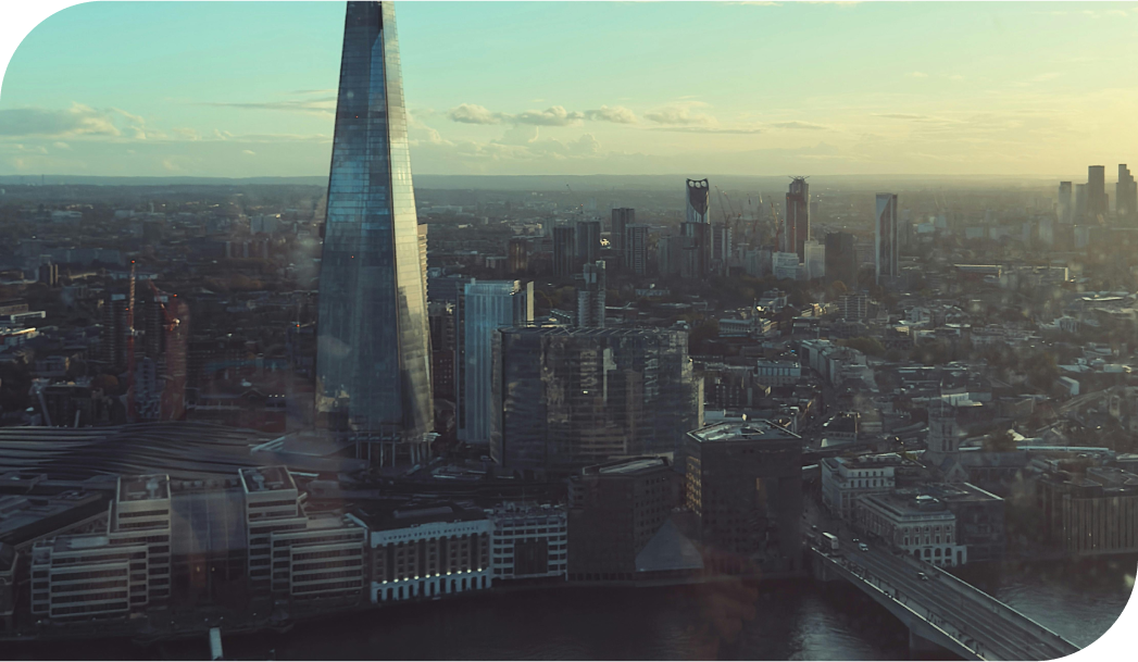 City skyline of London